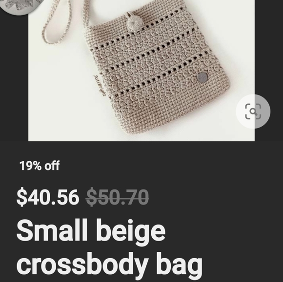 Crochet Small Crossbody bag - Picture 8 of 13